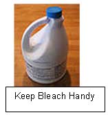 Bleach bottle
