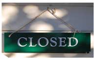 Closed Sign