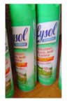 Lysol Cans